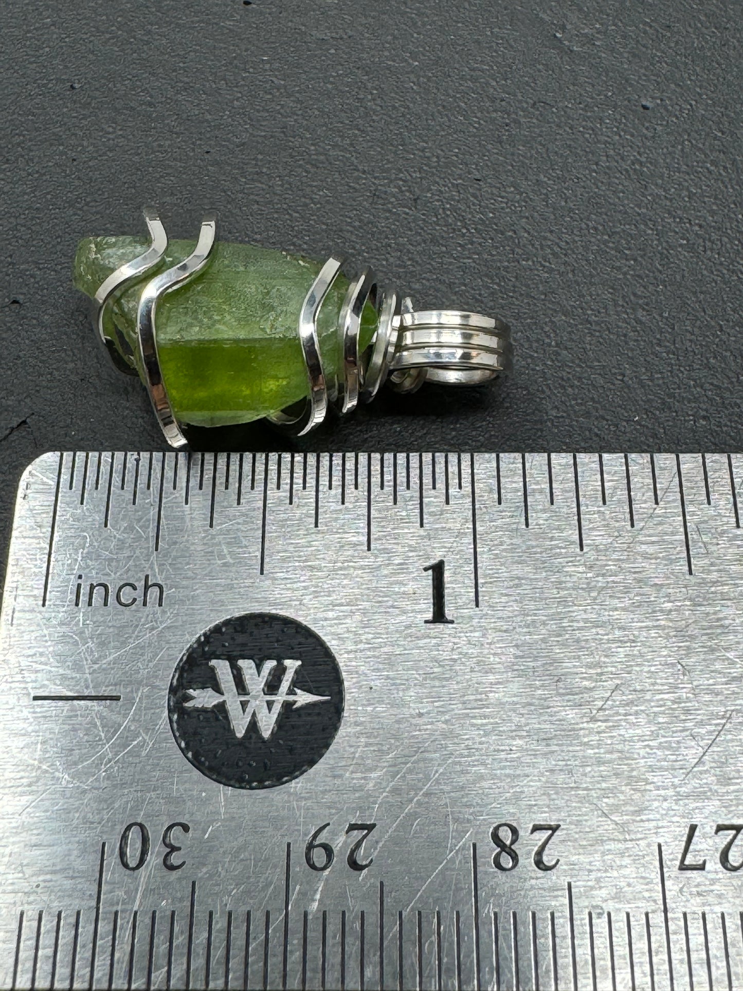 Peridot Sterling Silver PENDANT #2