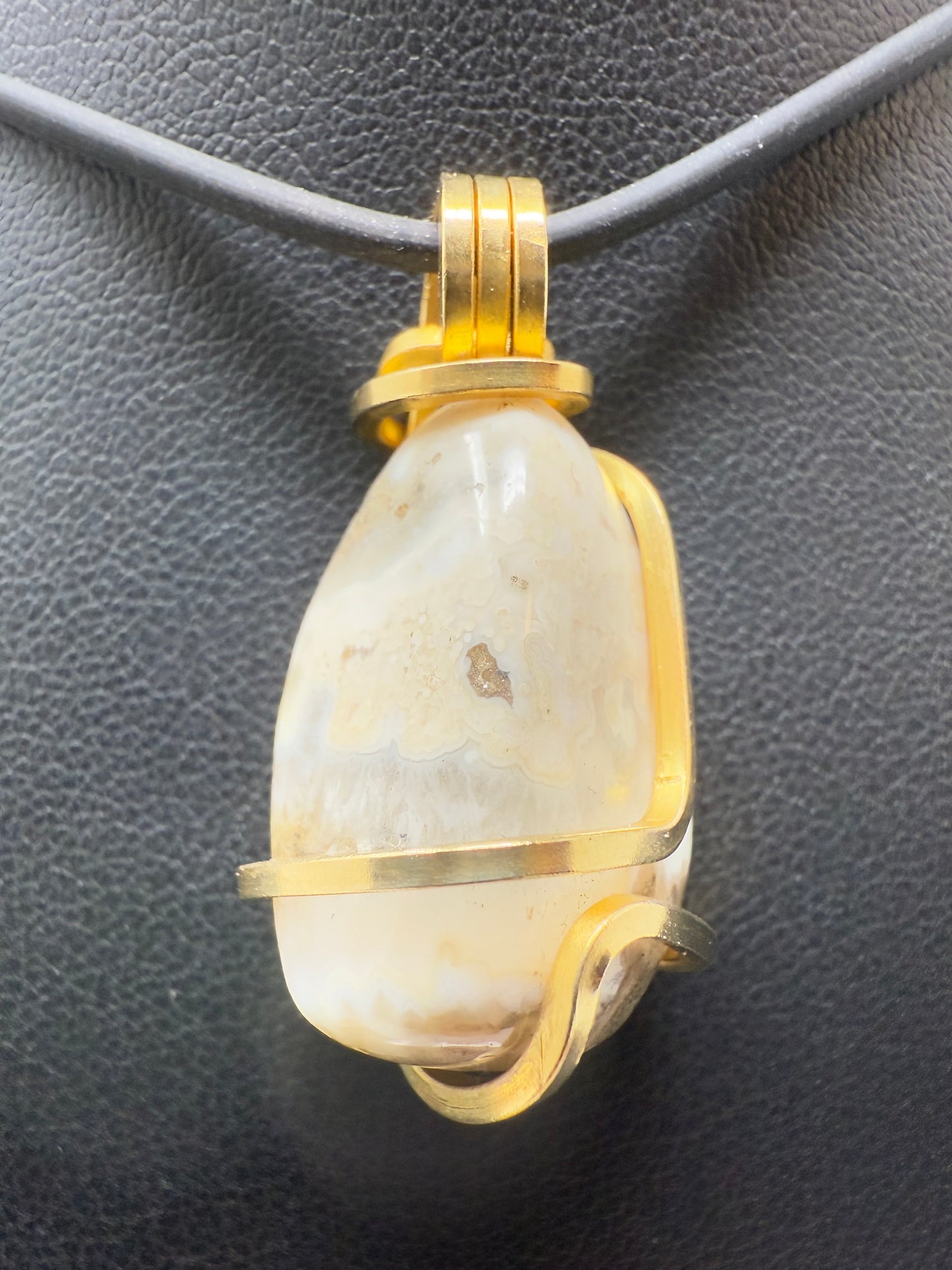 Ocean Jasper Merlin’s Gold Copper Alloy PENDANT