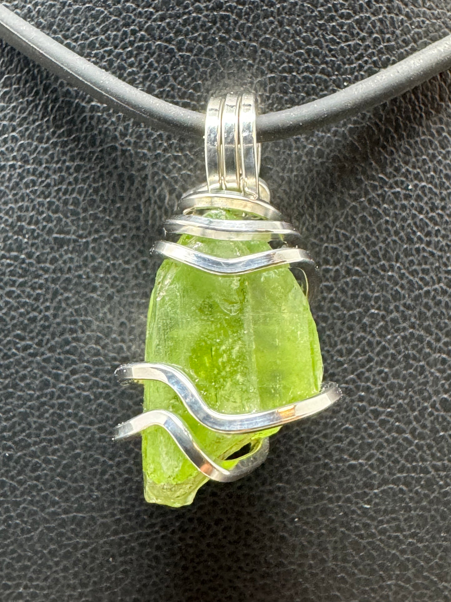 Peridot Sterling Silver PENDANT #2