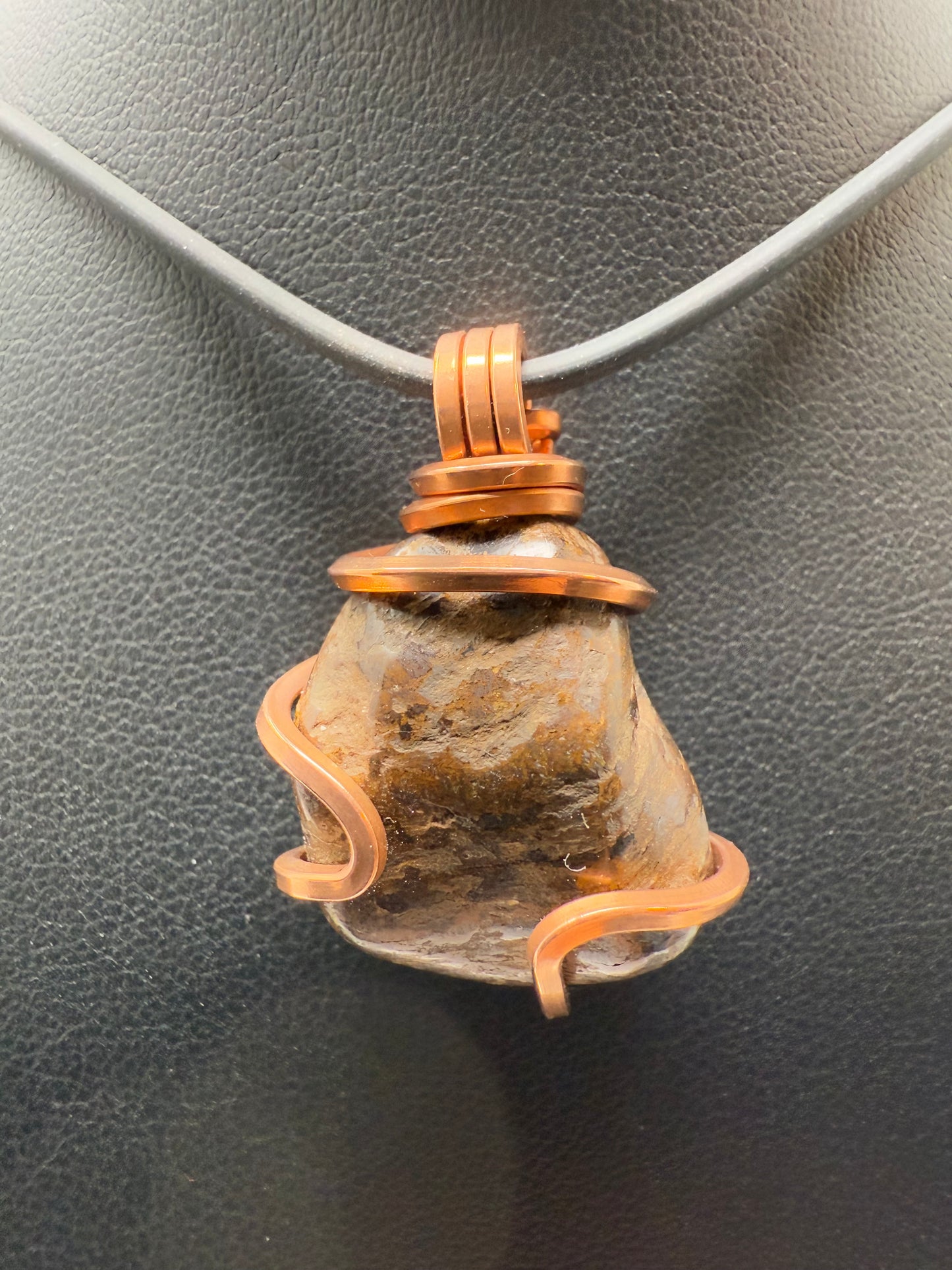 Bronzite Copper PENDANT