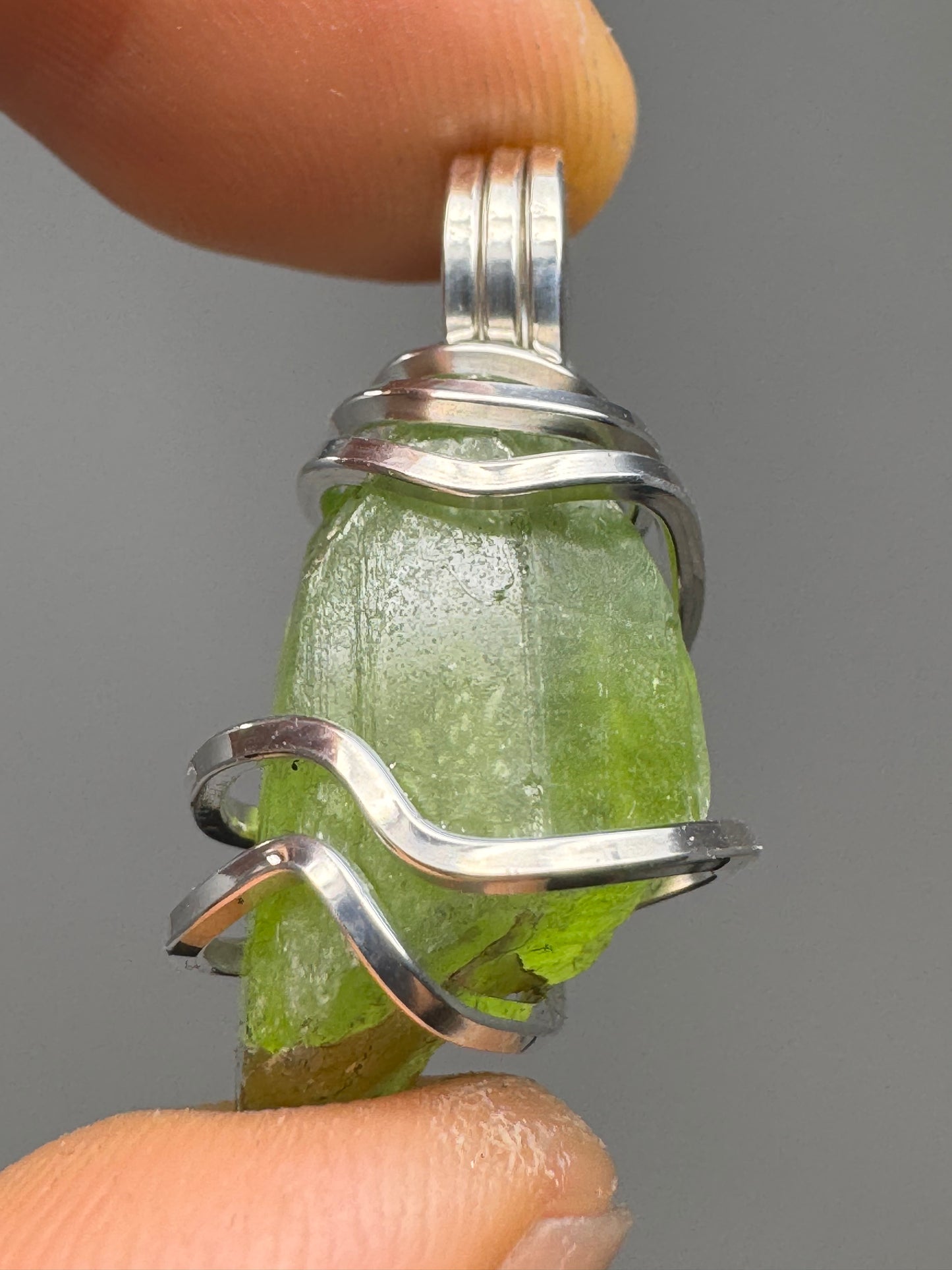 Peridot Sterling Silver PENDANT #2