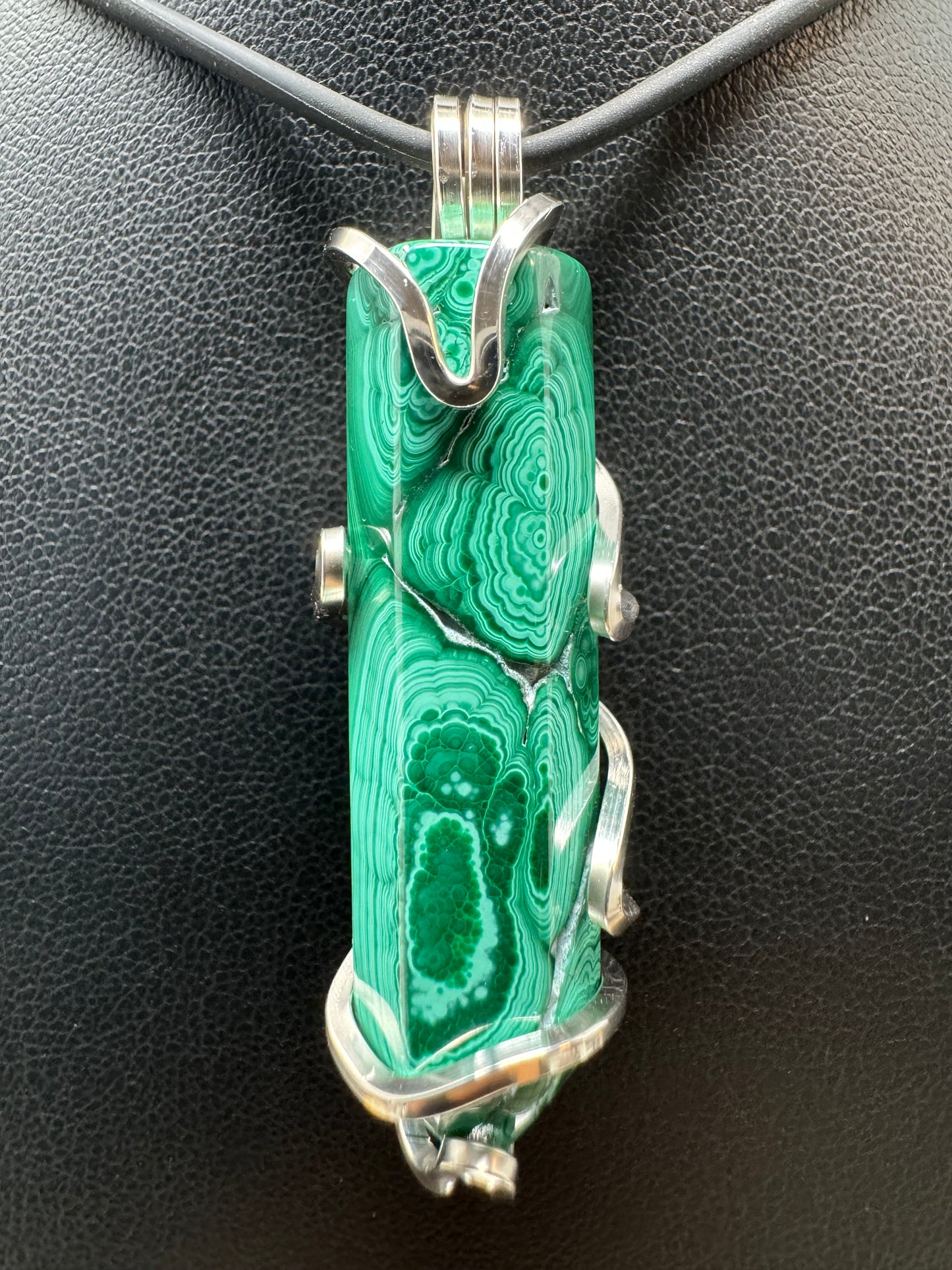 Malachite Sterling Silver PENDANT