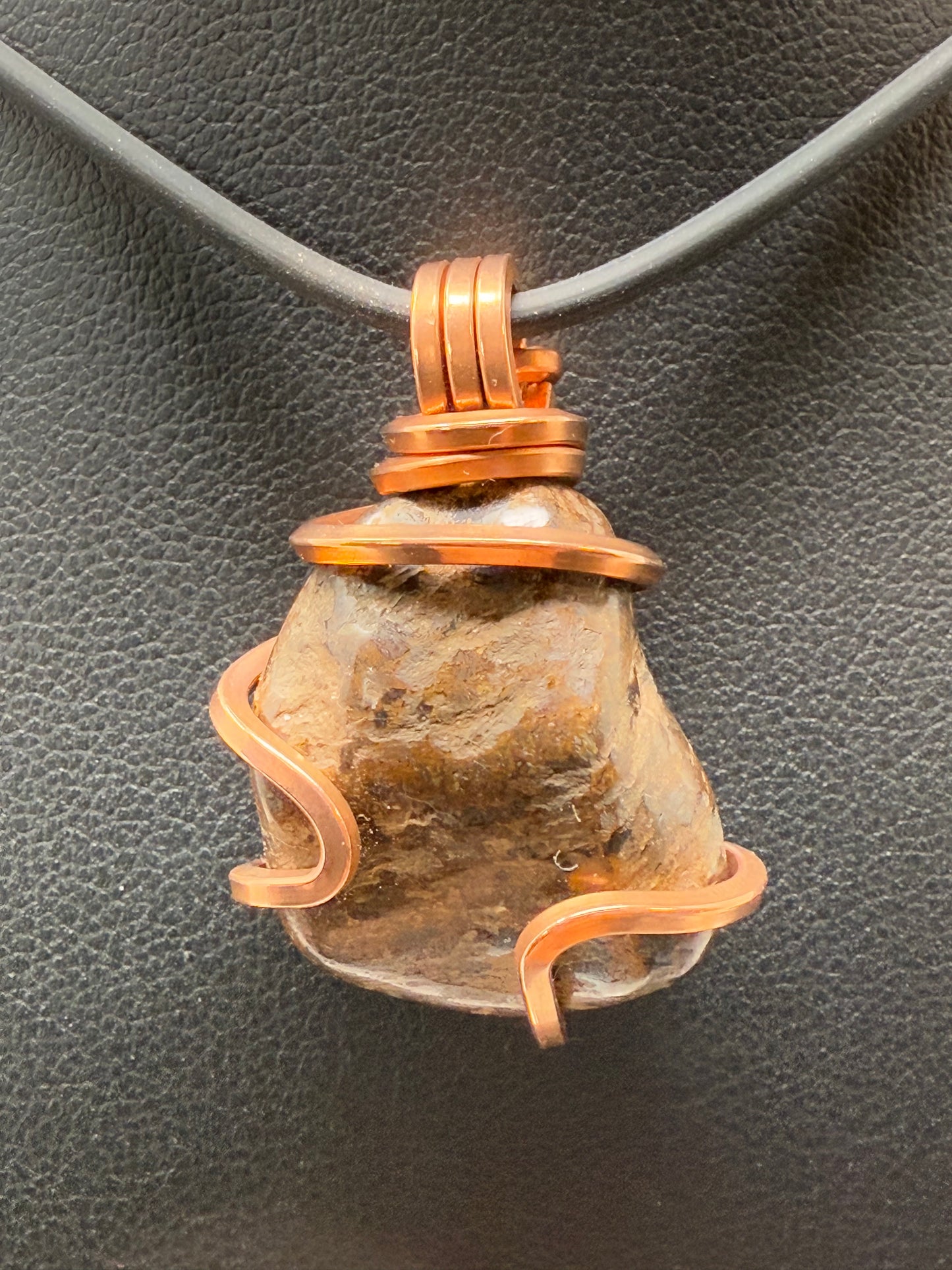 Bronzite Copper PENDANT