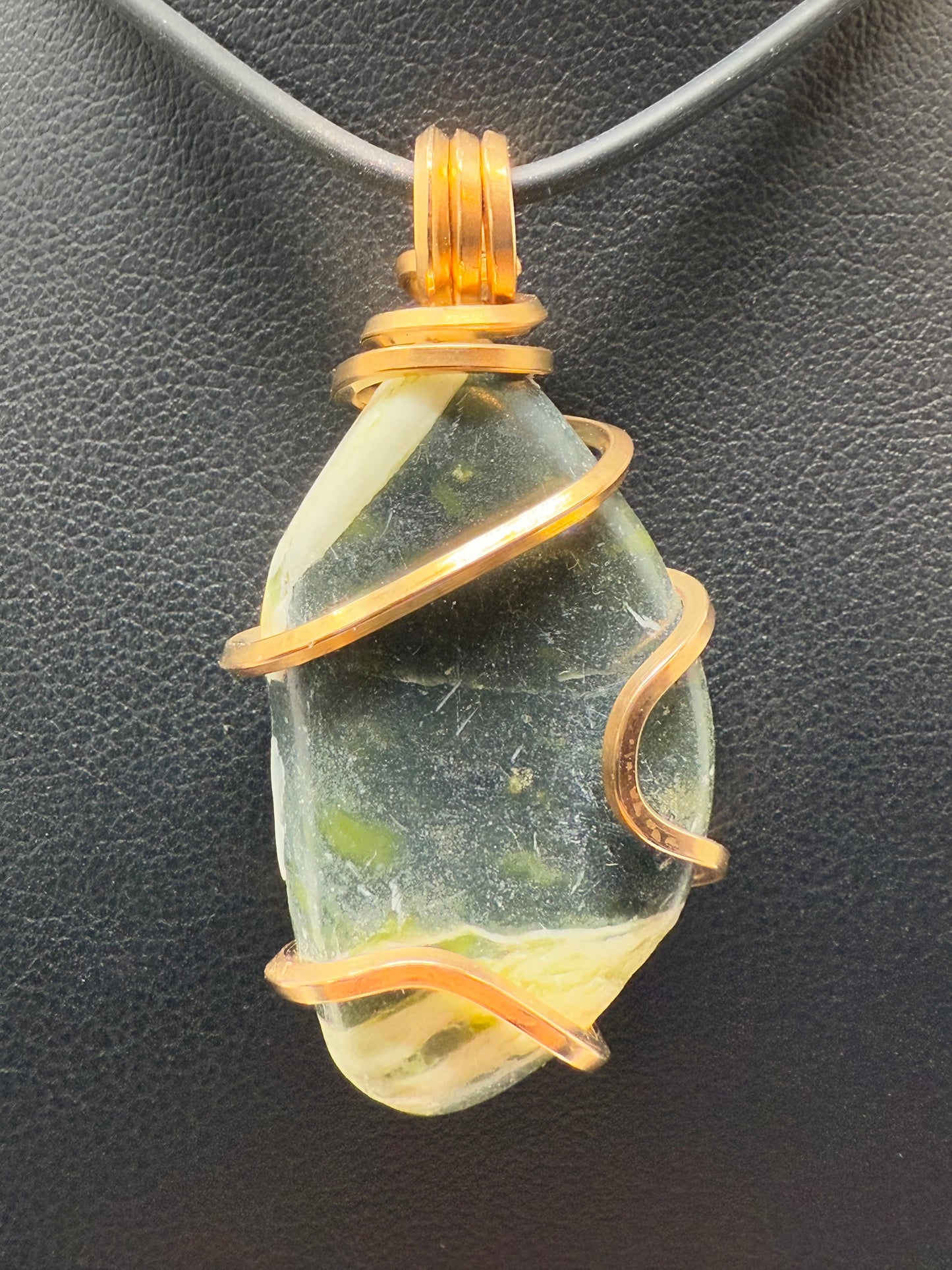Washington Serpentine Merlin’s Gold Copper Alloy PENDANT #4