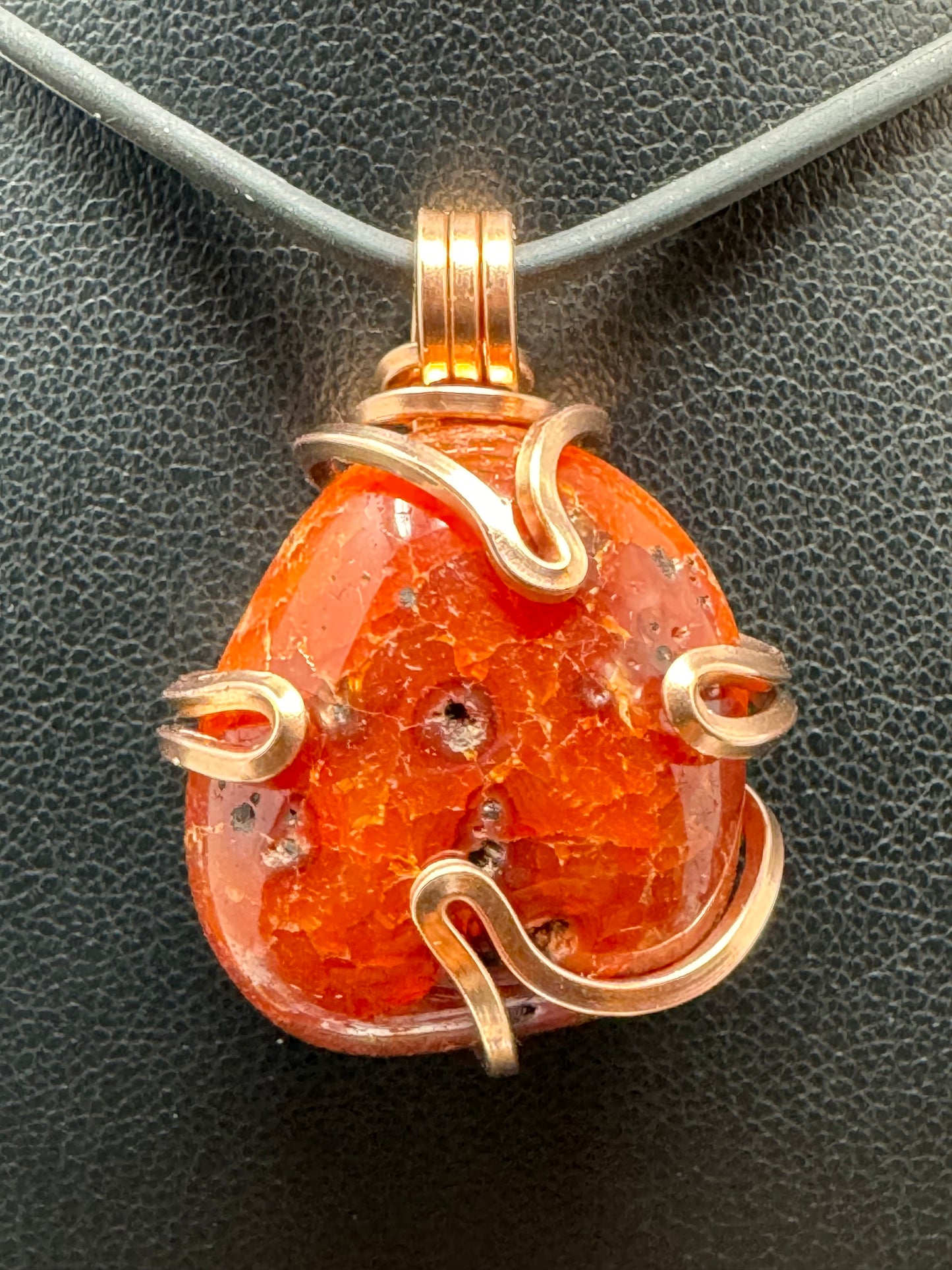 Carnelian Copper PENDANT