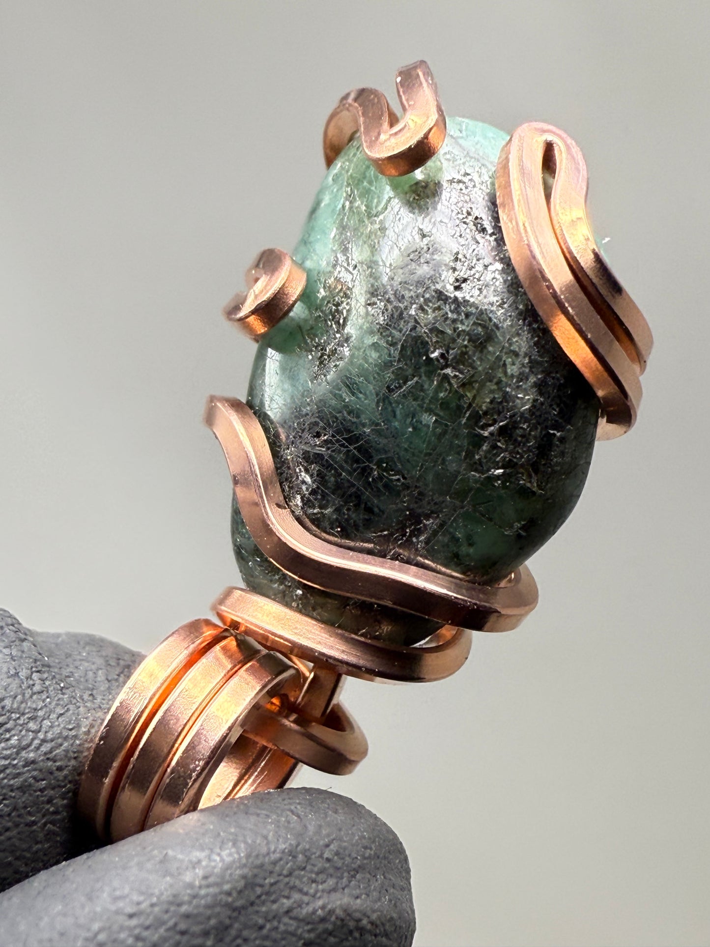 Emerald Copper PENDANT