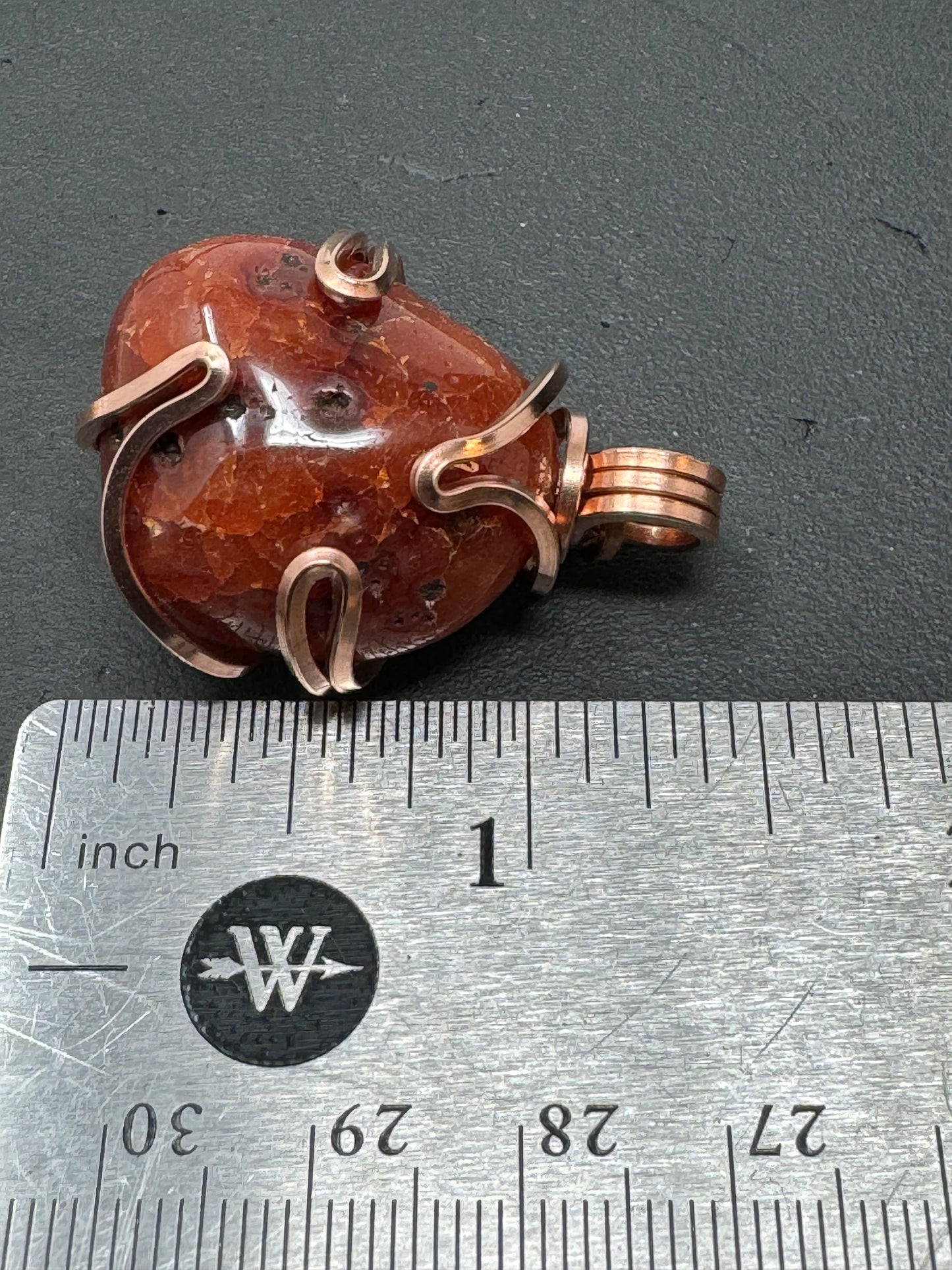 Carnelian Copper PENDANT