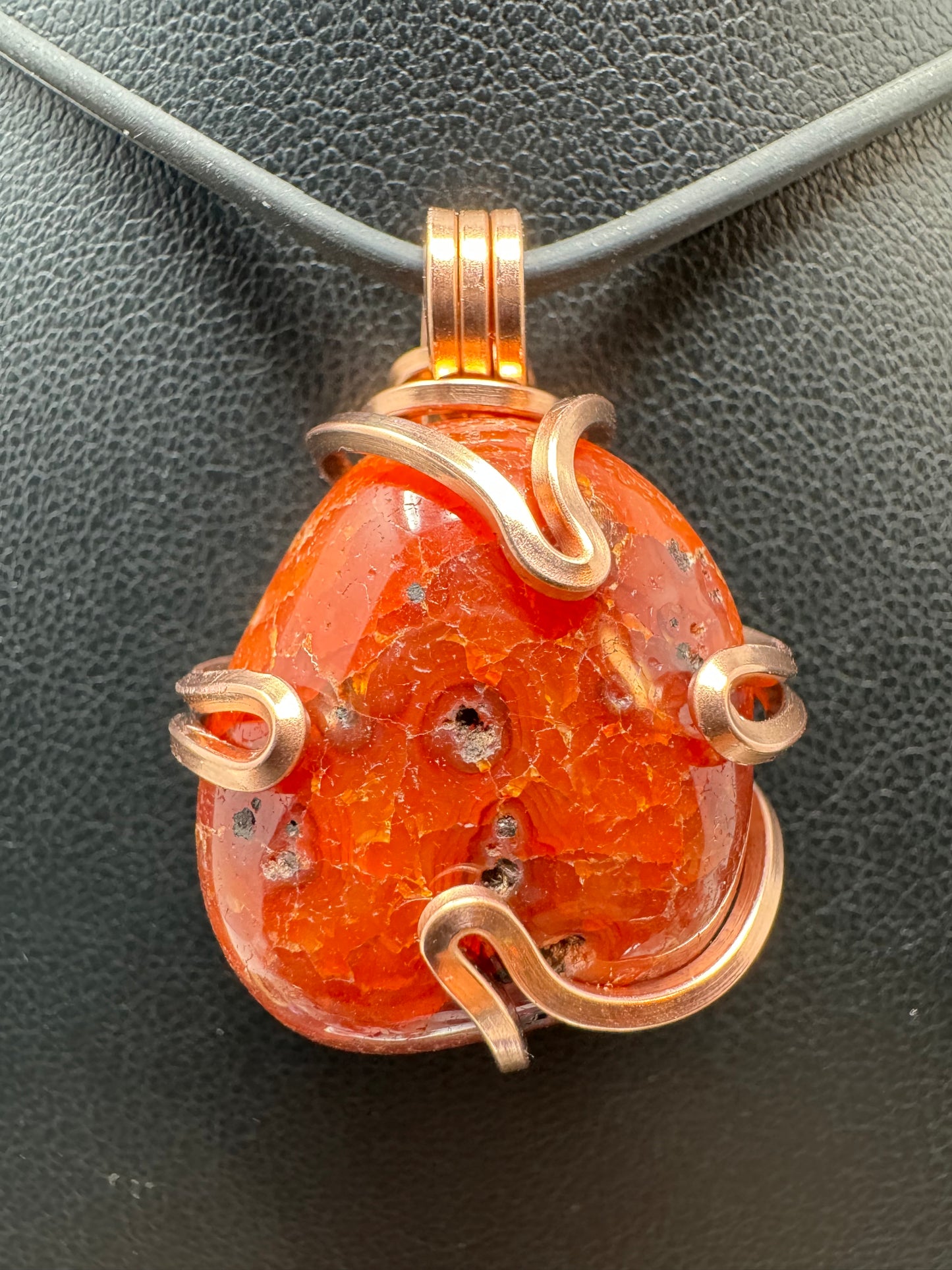 Carnelian Copper PENDANT