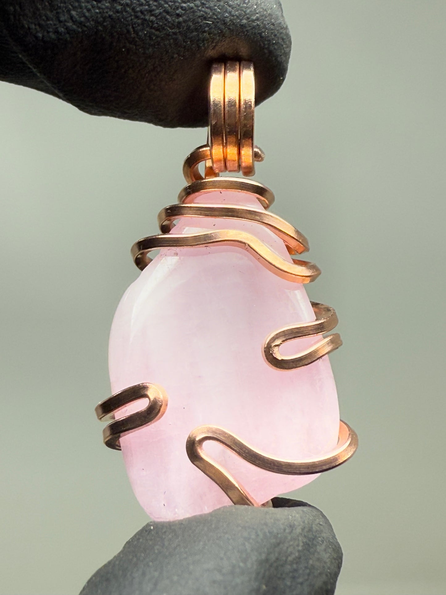 Kunzite Copper PENDANT