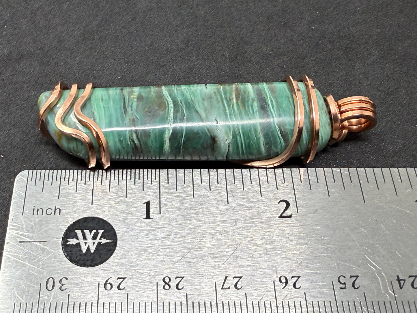 Dragon Stone Large Copper PENDANT