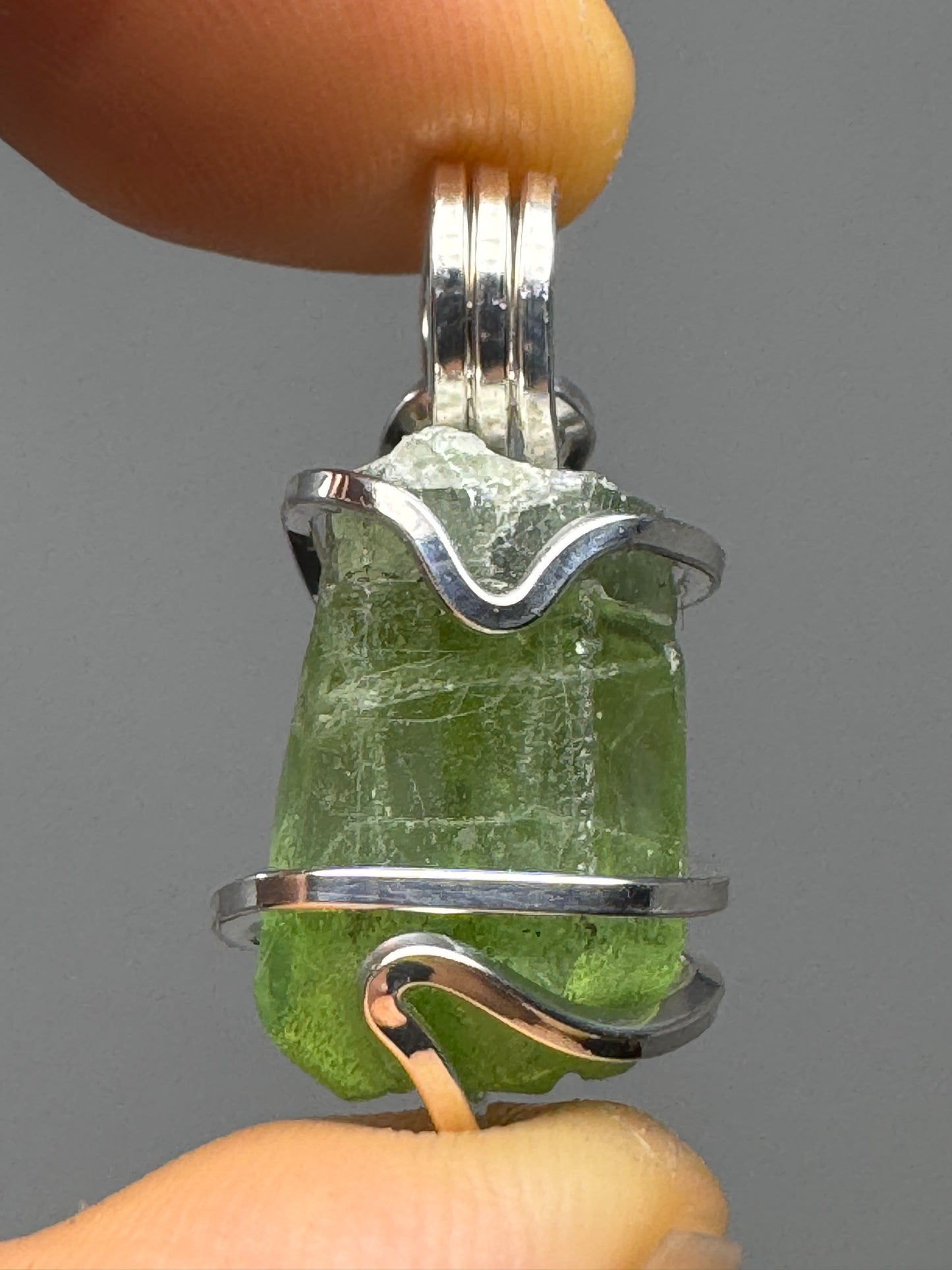 Peridot Sterling Silver PENDANT #1
