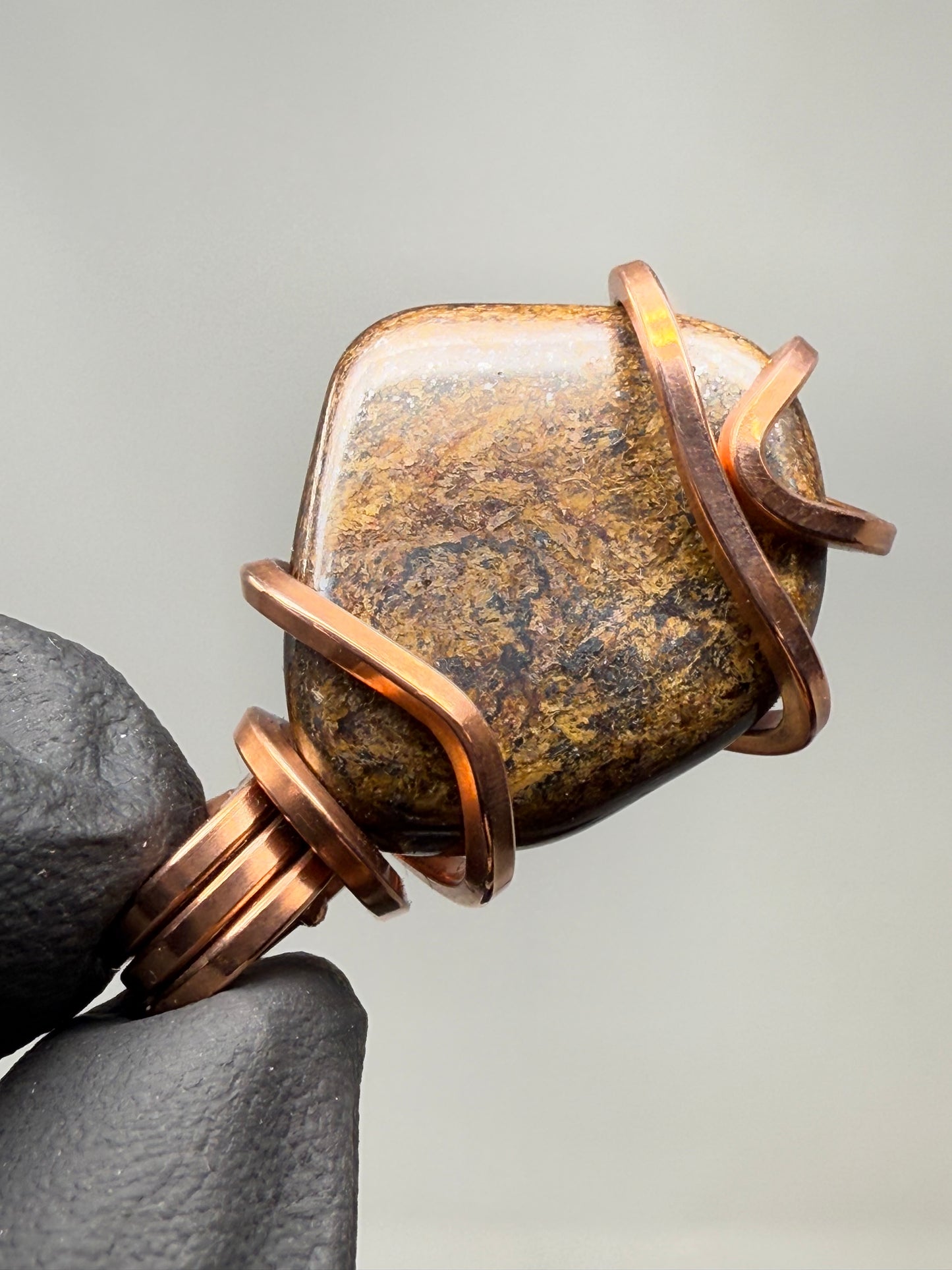 Bronzite Copper PENDANT