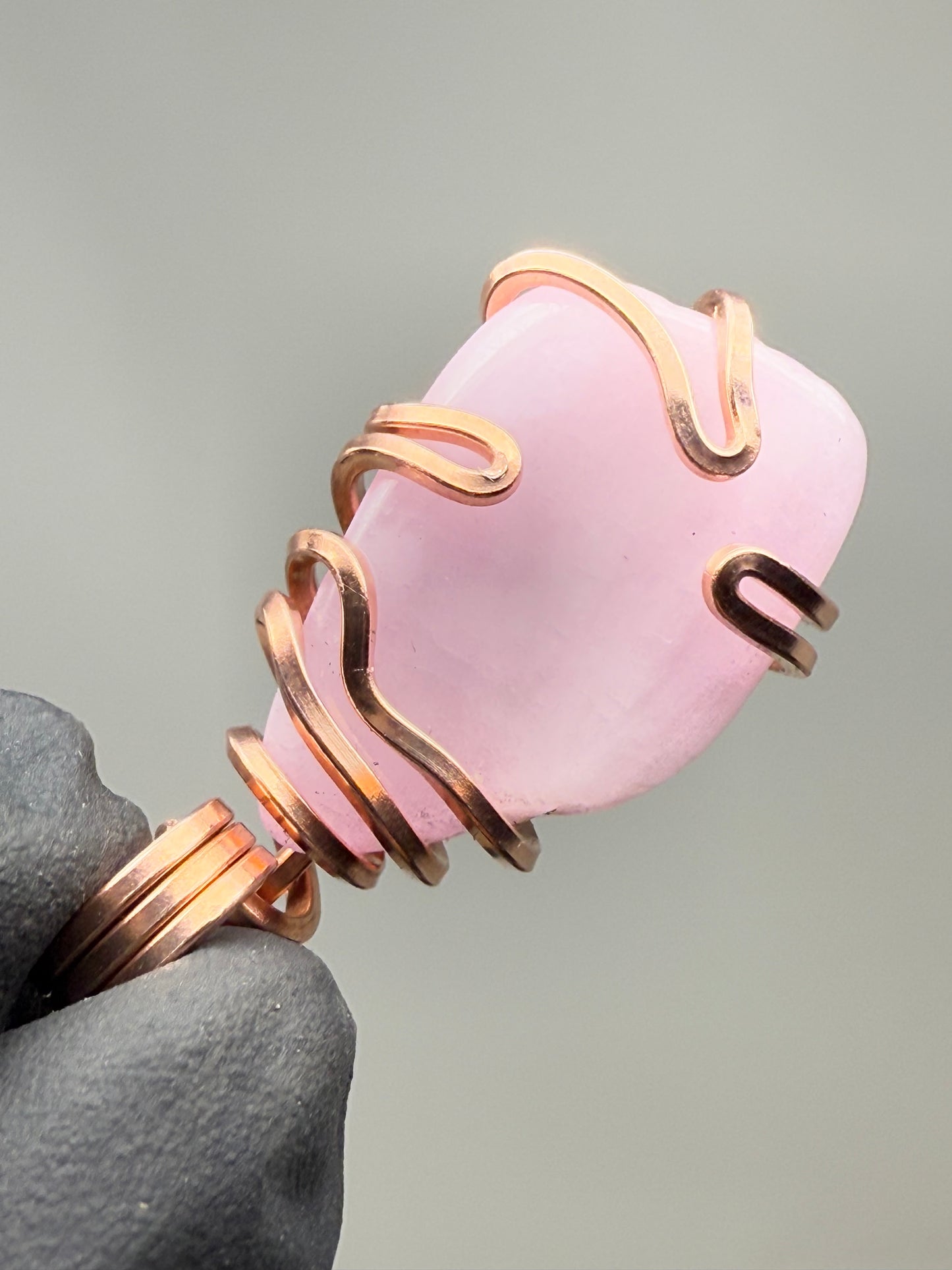 Kunzite Copper PENDANT