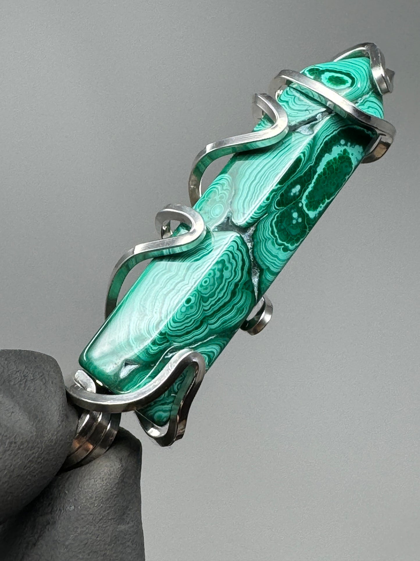 Malachite Sterling Silver PENDANT