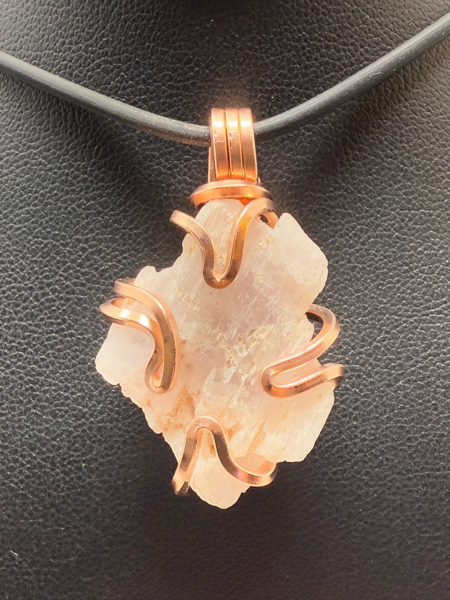 Kunzite Copper PENDANT