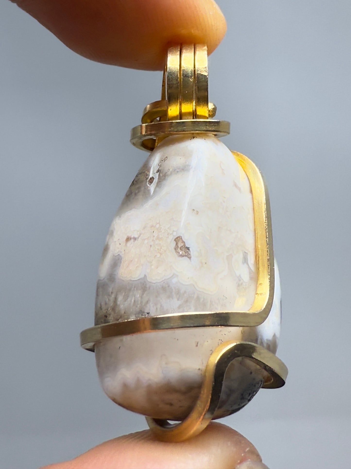 Ocean Jasper Merlin’s Gold Copper Alloy PENDANT