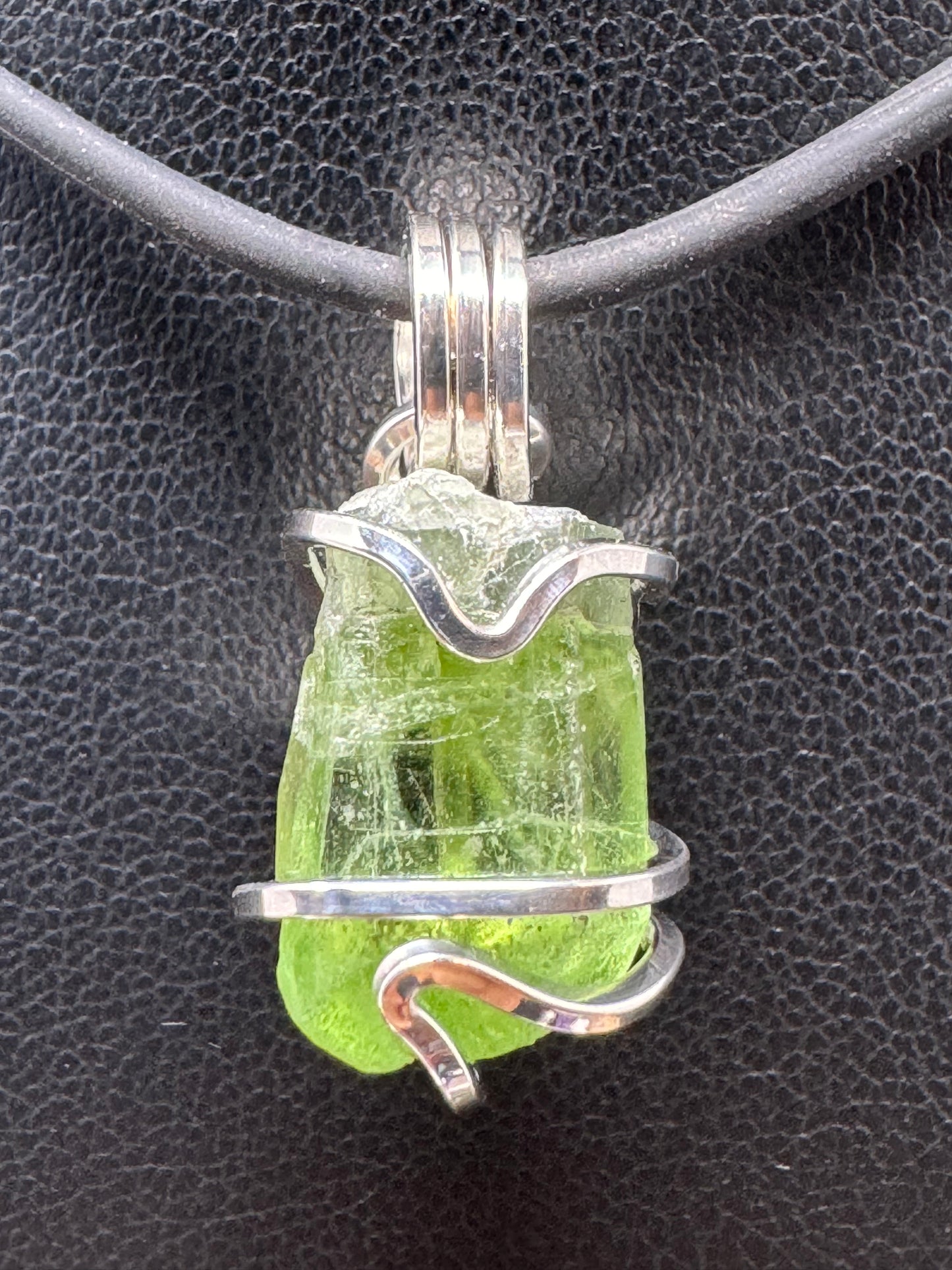 Peridot Sterling Silver PENDANT #1