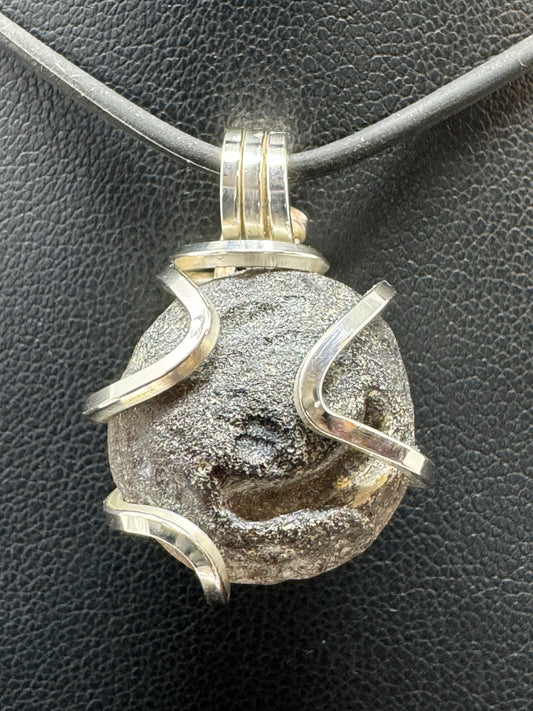 Colombianite Sterling Silver PENDANT #1