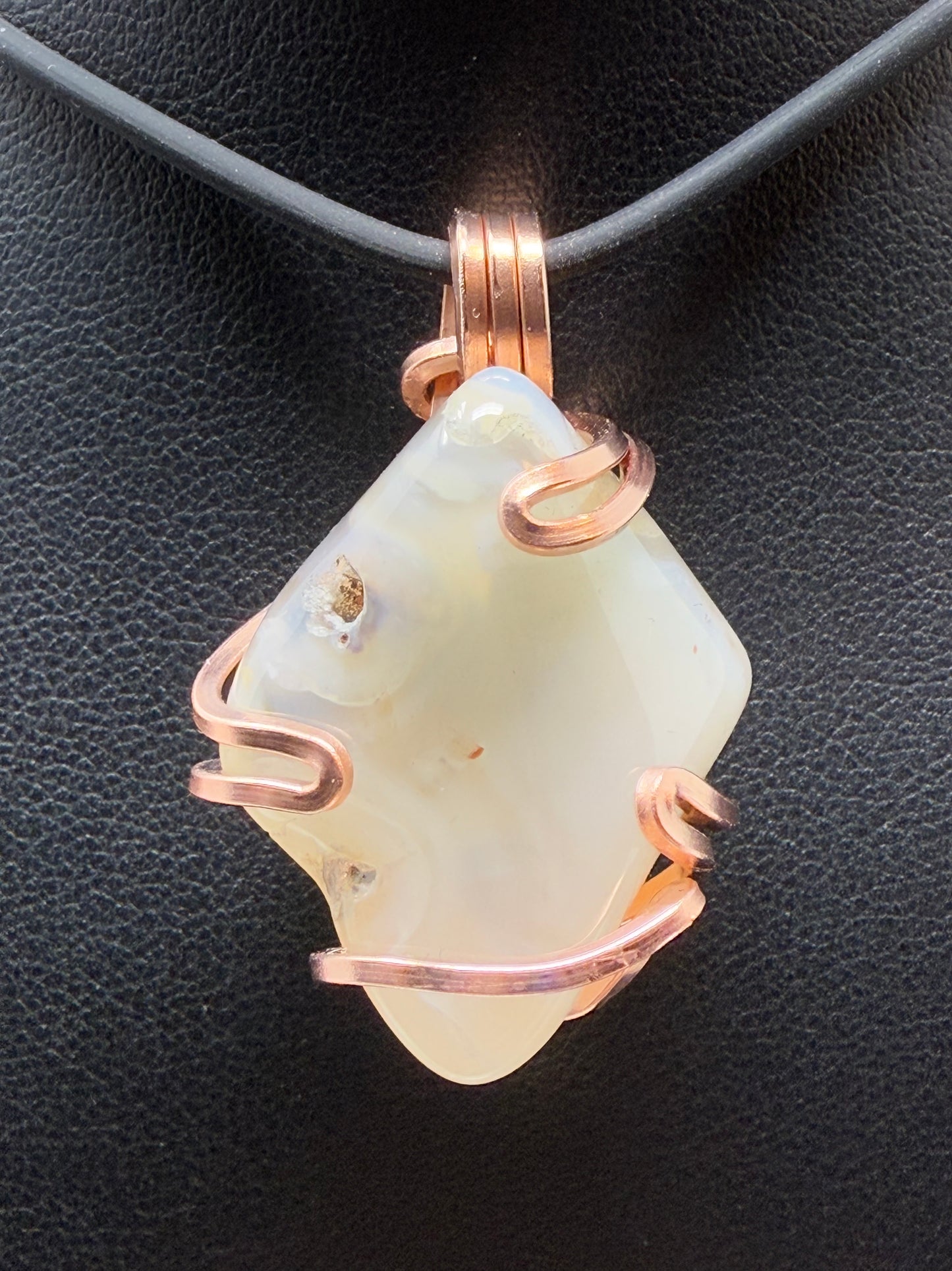 Madagascar Agate Copper PENDANT