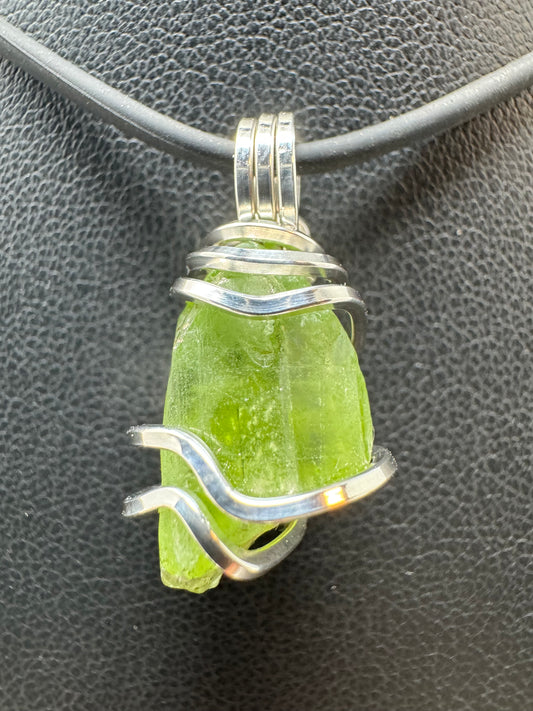 Peridot Sterling Silver PENDANT #2