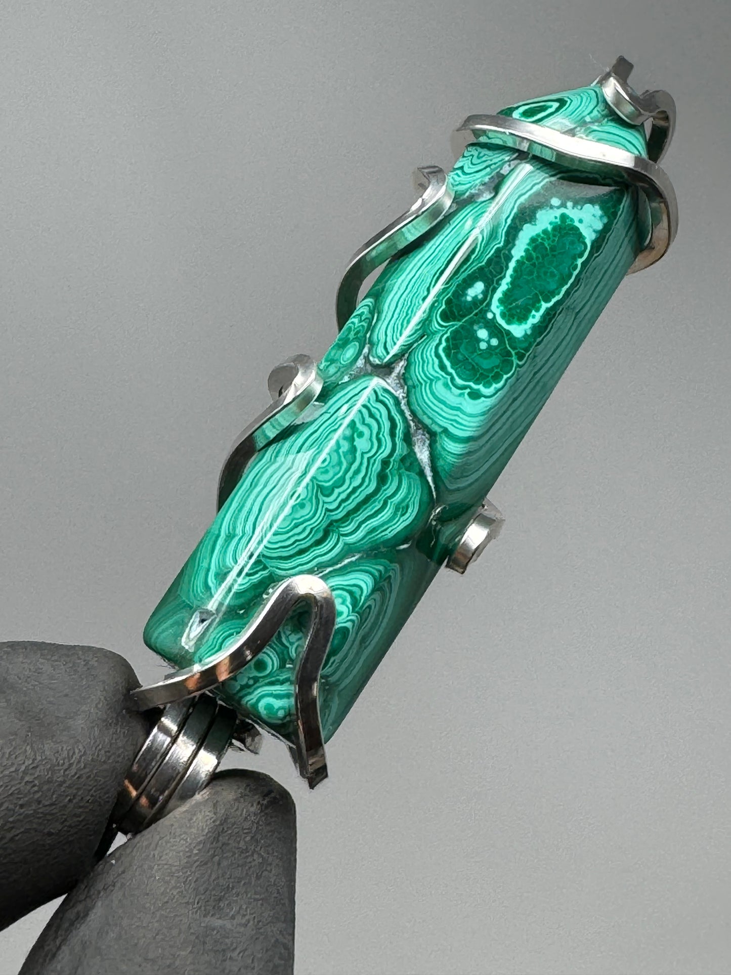 Malachite Sterling Silver PENDANT