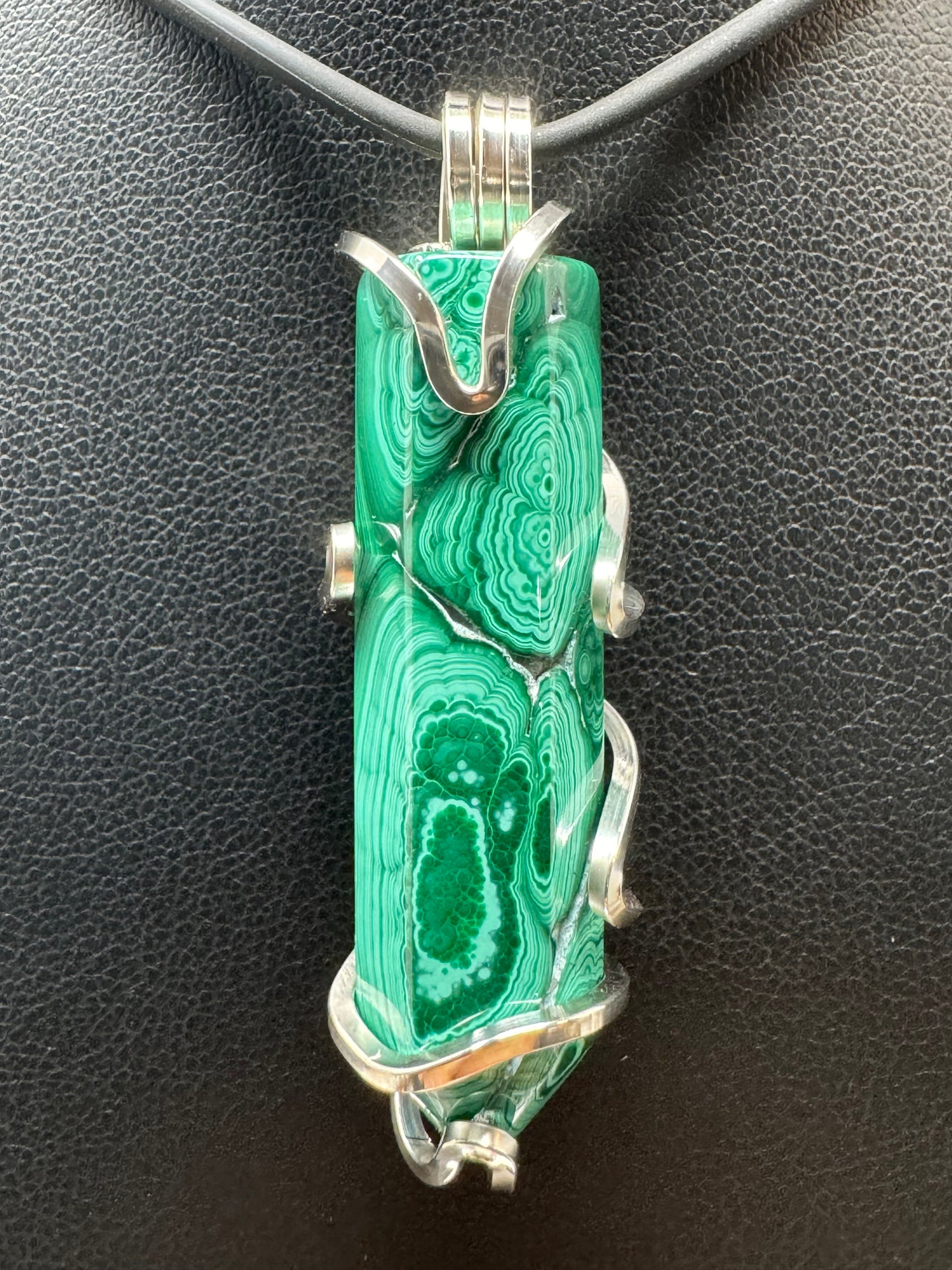 Malachite Sterling Silver PENDANT