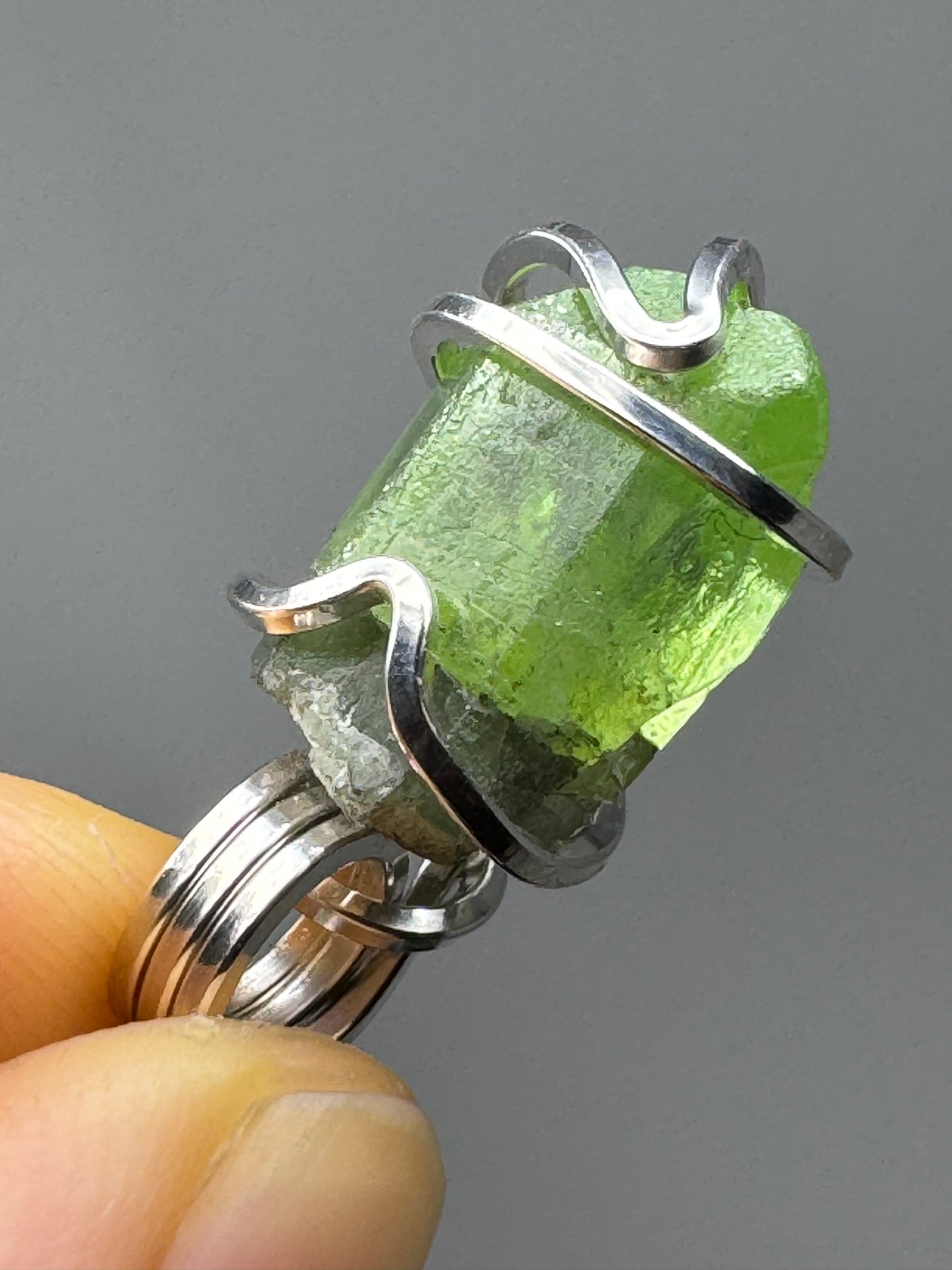 Peridot Sterling Silver PENDANT #1