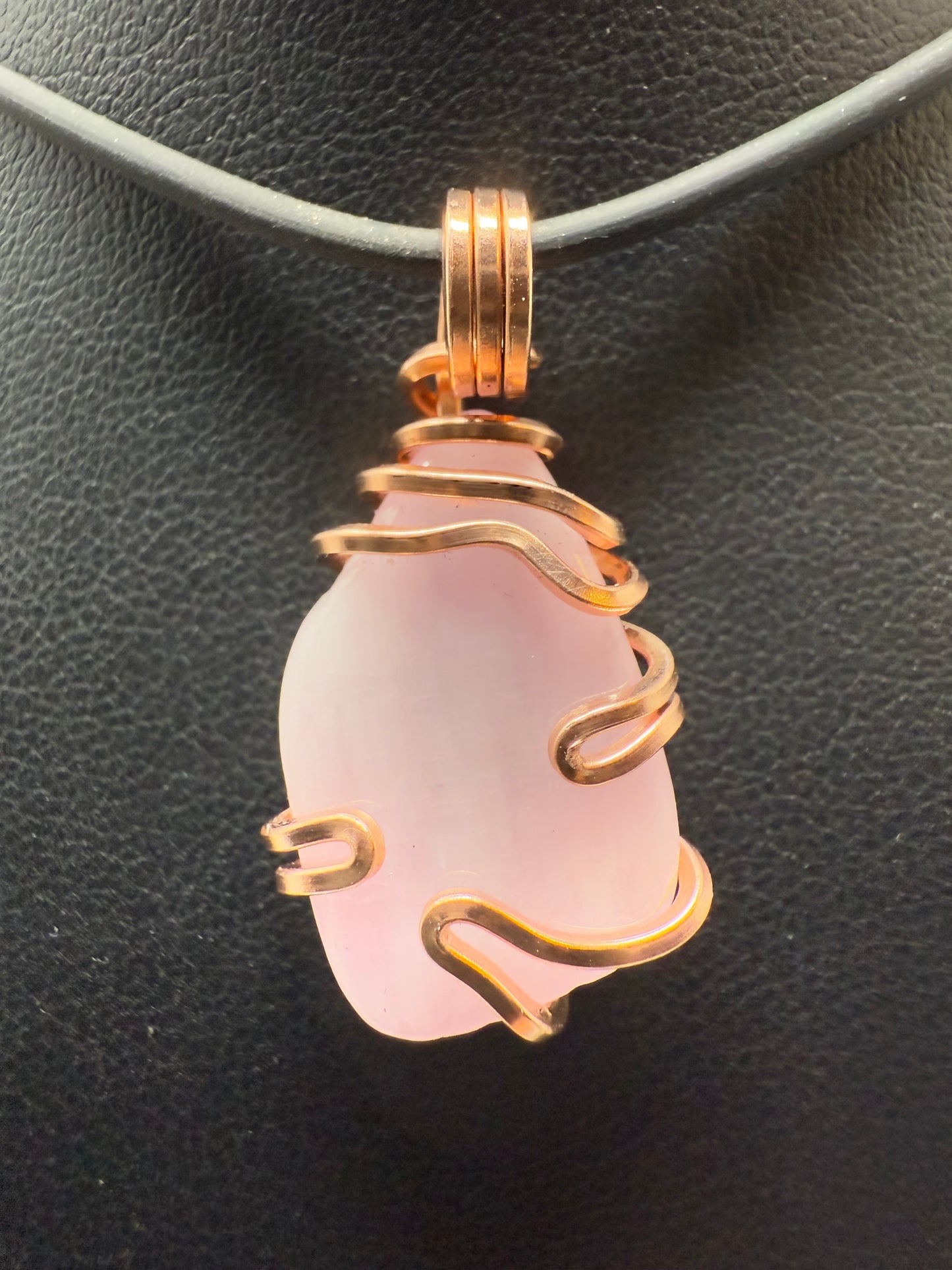 Kunzite Copper PENDANT