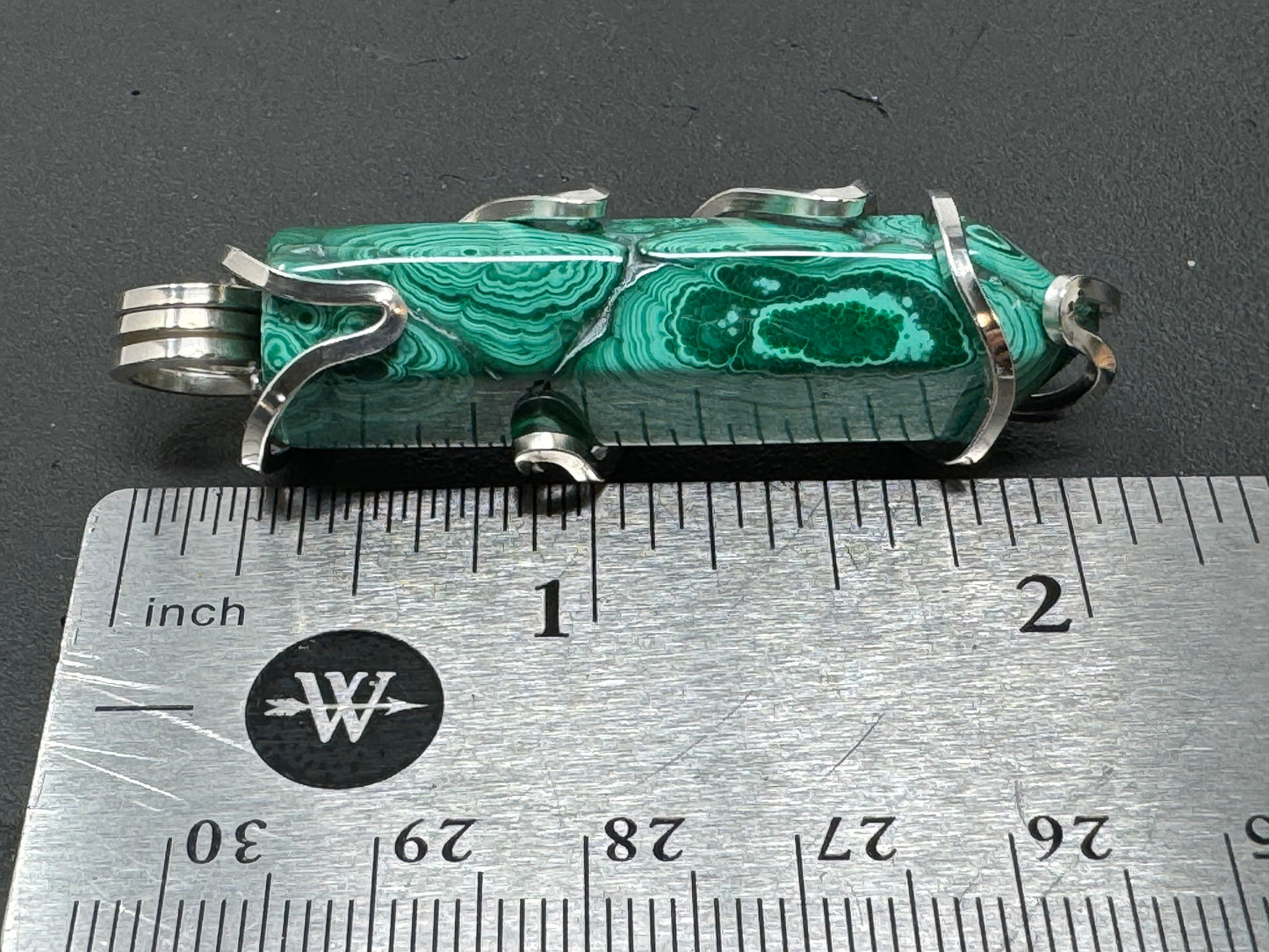 Malachite Sterling Silver PENDANT