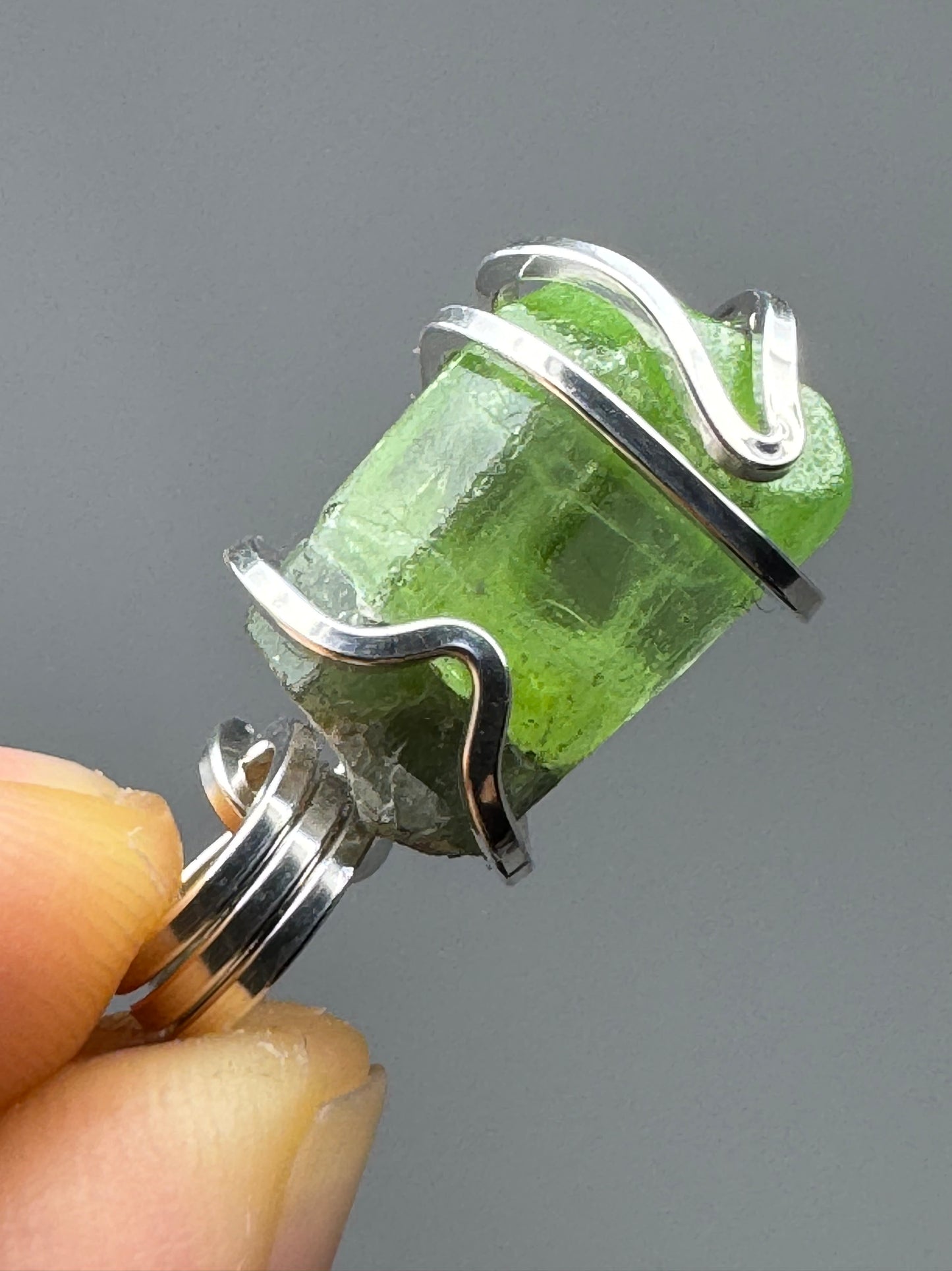 Peridot Sterling Silver PENDANT #1