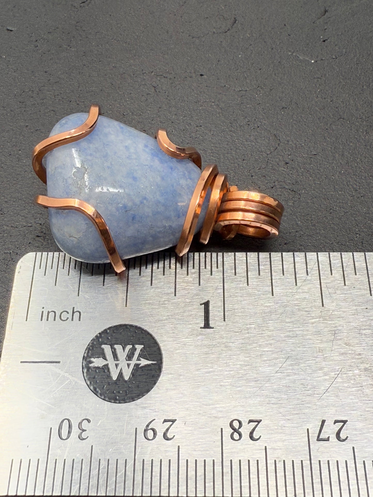 Blue Aventurine Copper PENDANT #2