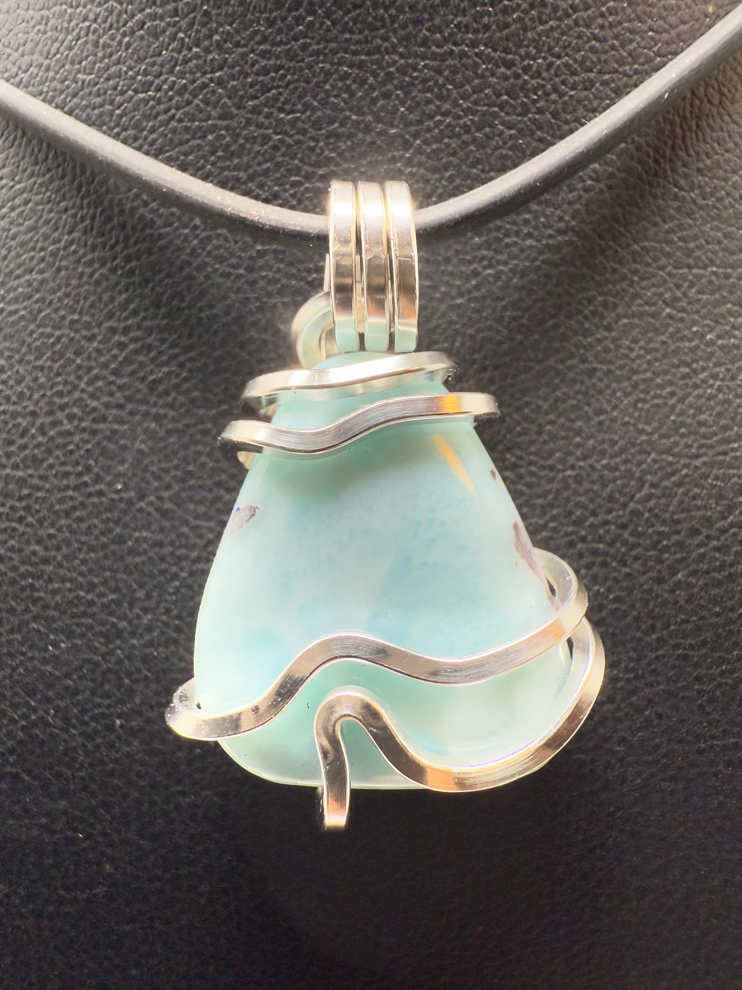 Larimar Sterling Silver PENDANT