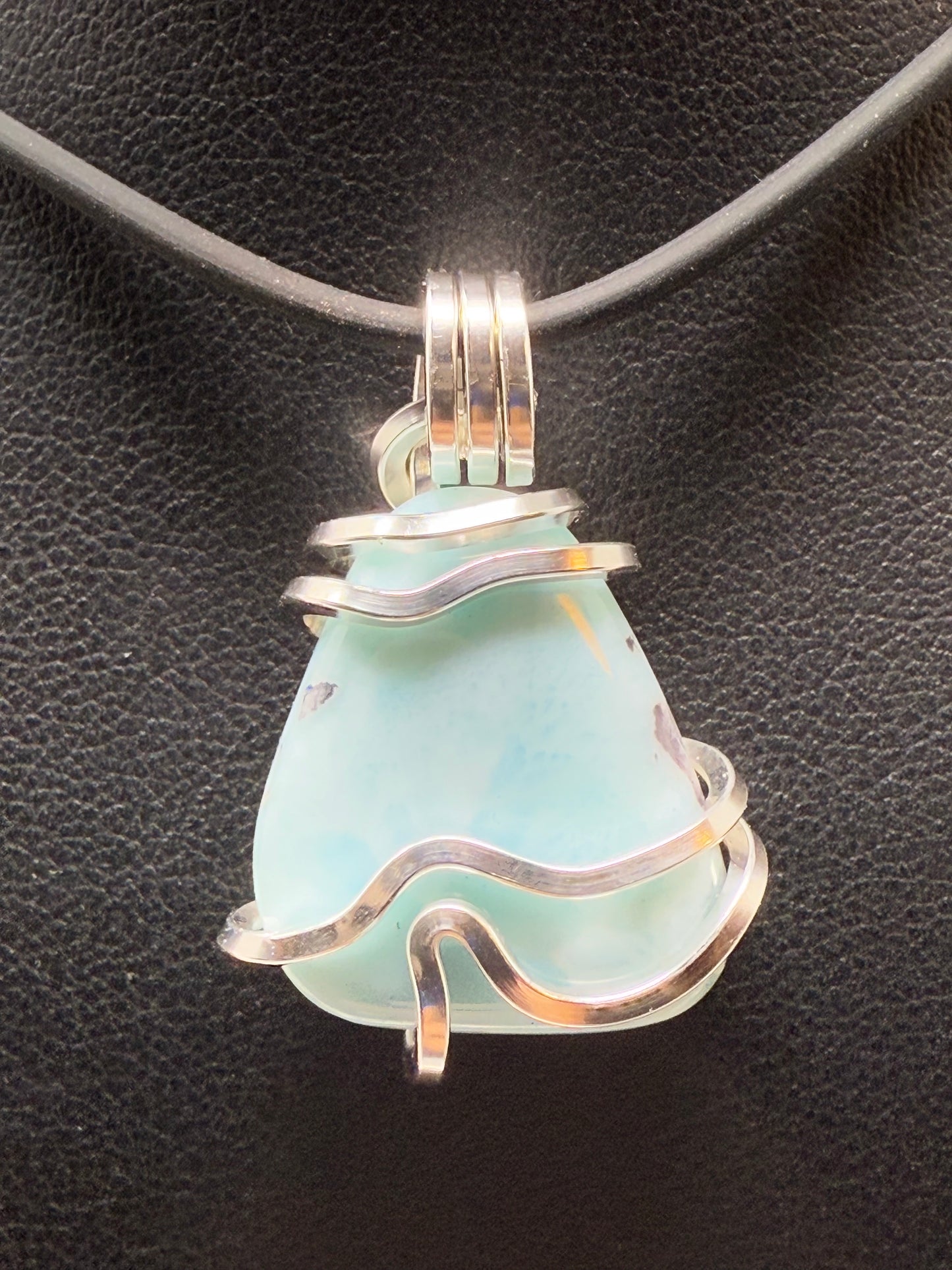Larimar Sterling Silver PENDANT