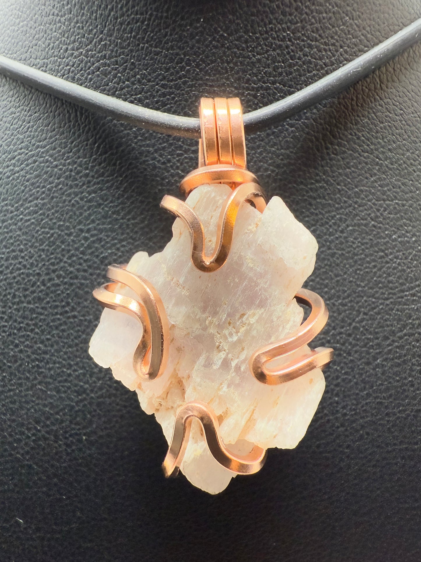 Kunzite Copper PENDANT