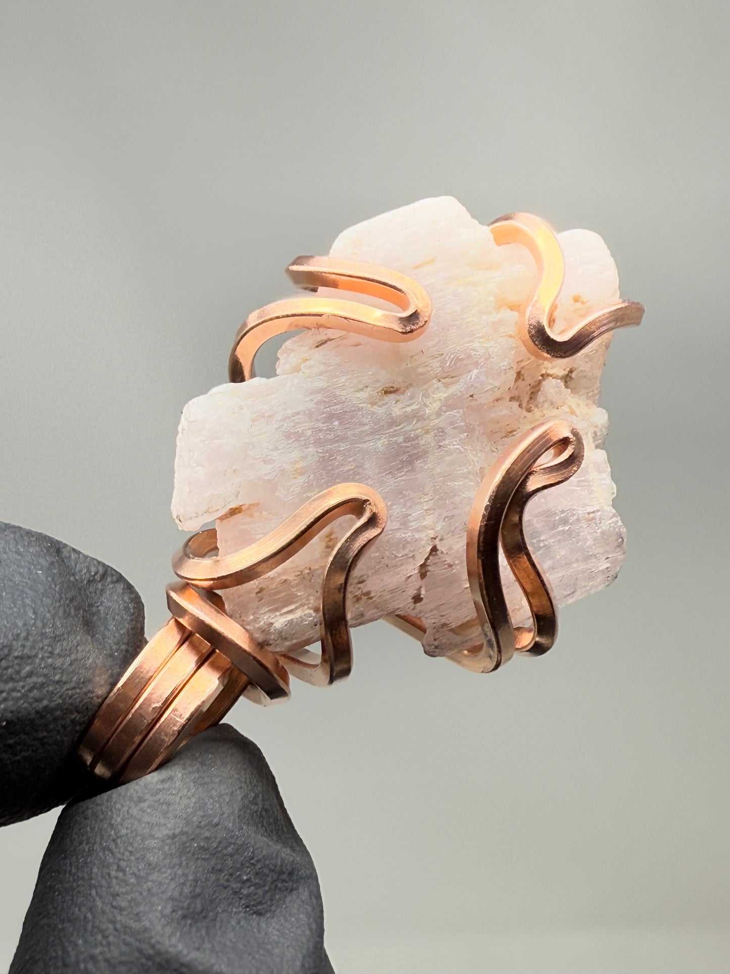 Kunzite Copper PENDANT