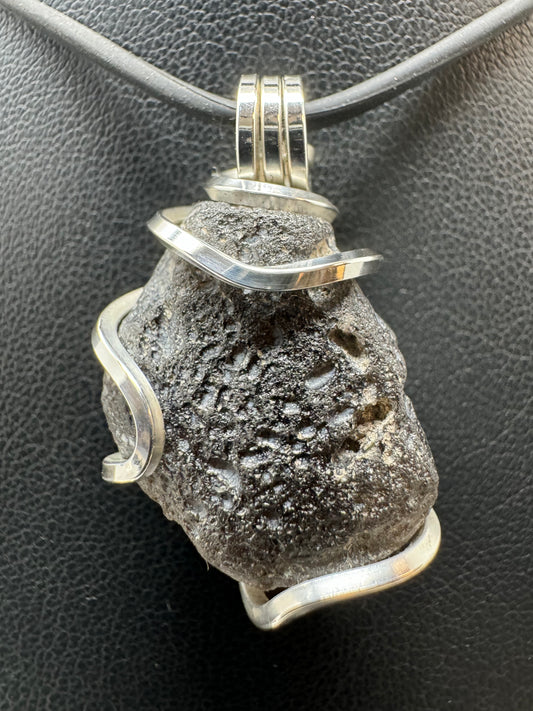 Colombianite Sterling Silver PENDANT #3