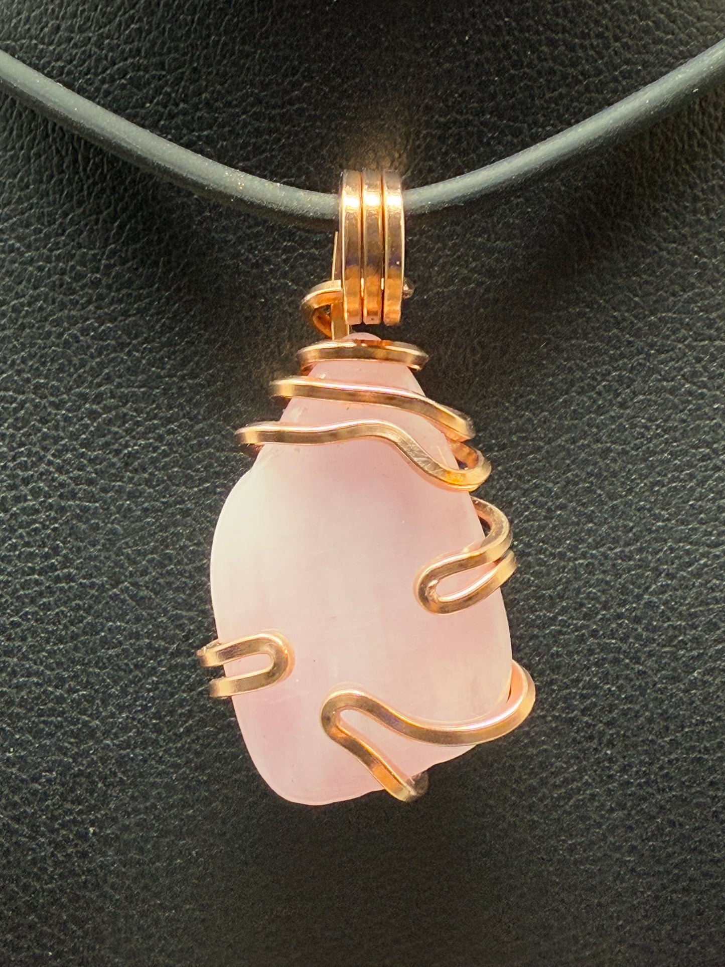 Kunzite Copper PENDANT