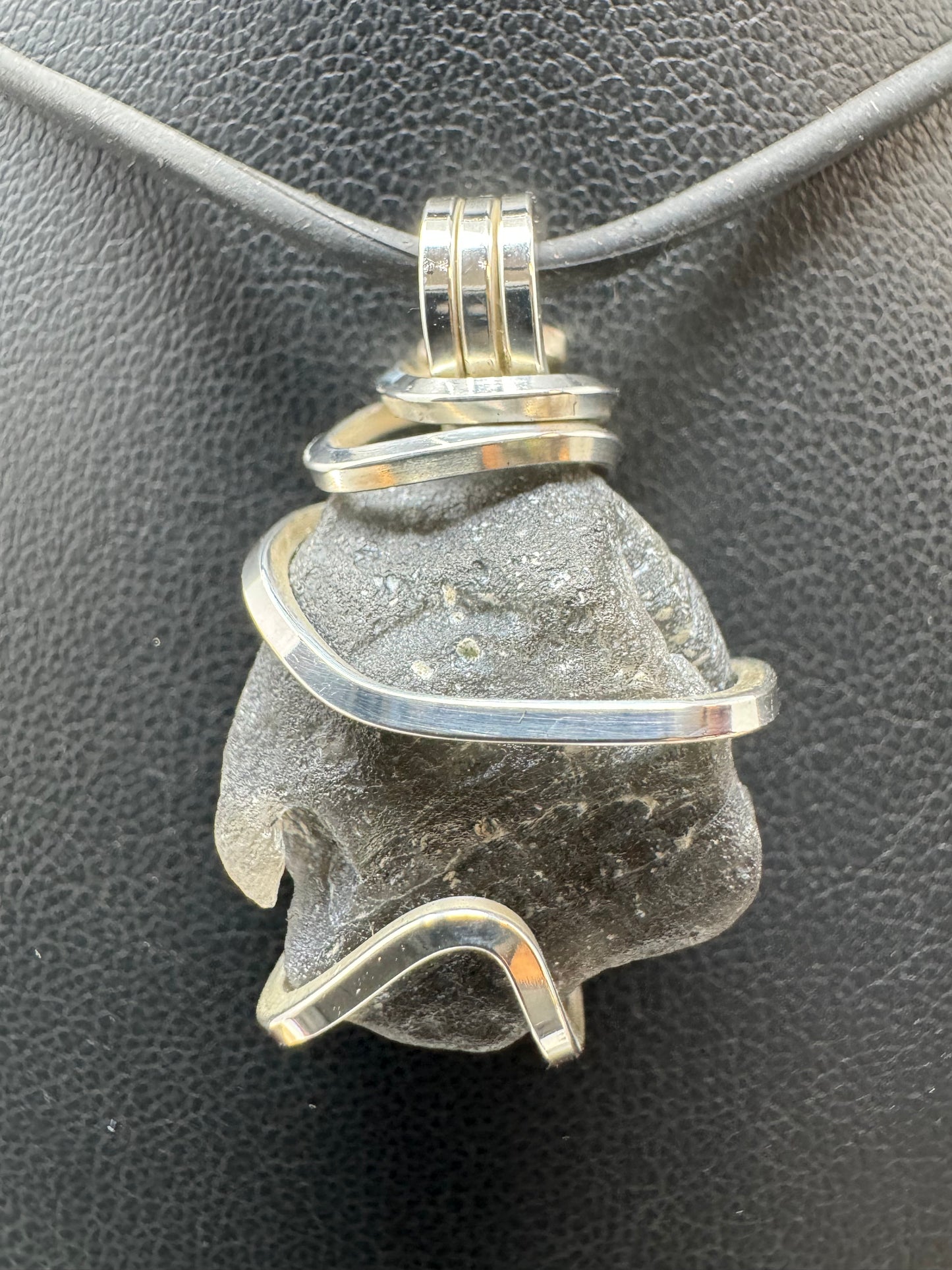 Colombianite Sterling Silver PENDANT #2