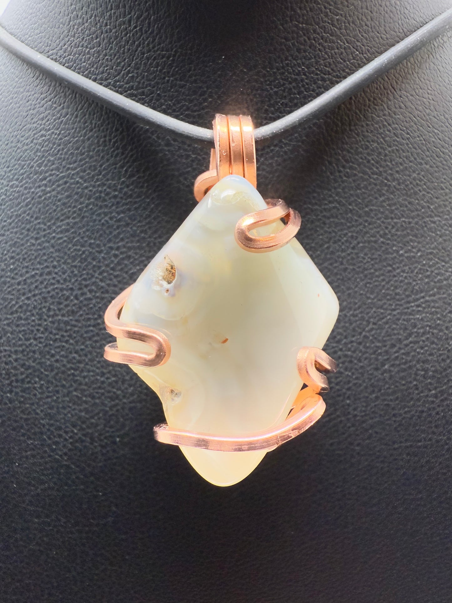Madagascar Agate Copper PENDANT